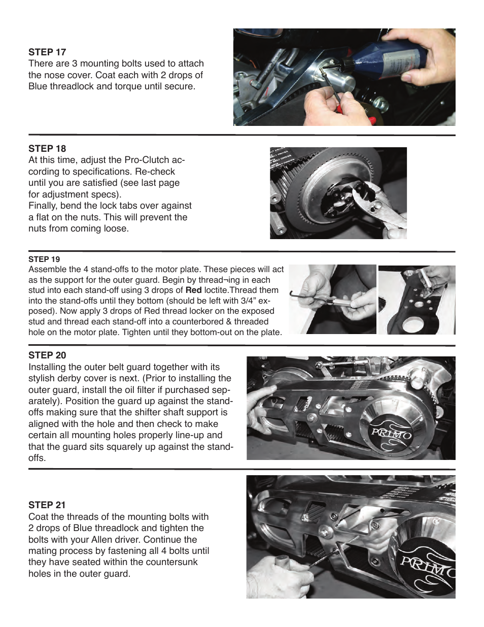 Rivera Primo Brute IV Extreme for 1990-05 Dyna Models User Manual | Page 6 / 8