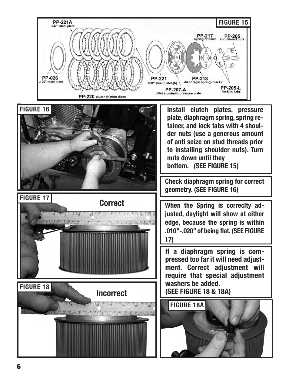 Correct incorrect | Rivera Primo Direct Drive Belt Drive User Manual | Page 6 / 8