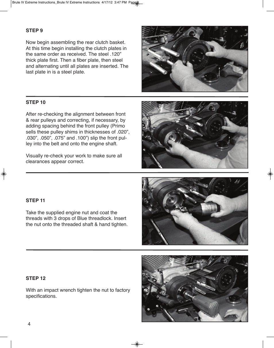 Rivera Primo Brute IV Extreme User Manual | Page 4 / 8