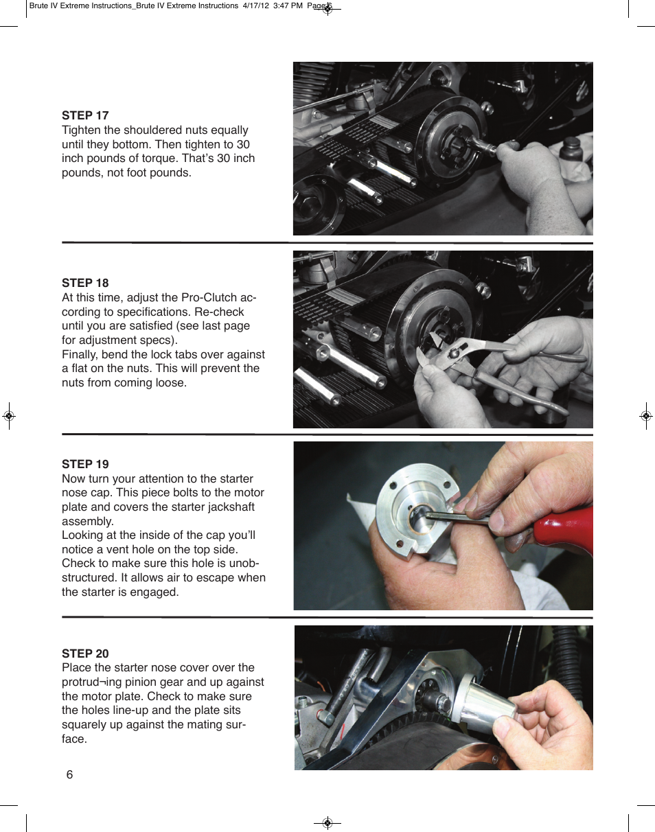Rivera Primo Brute IV Extreme User Manual | Page 6 / 8