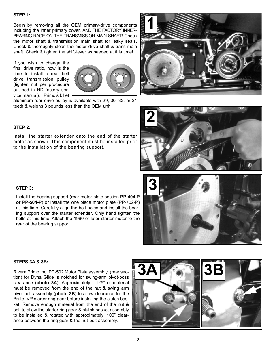 Rivera Primo Brute V User Manual | Page 2 / 8