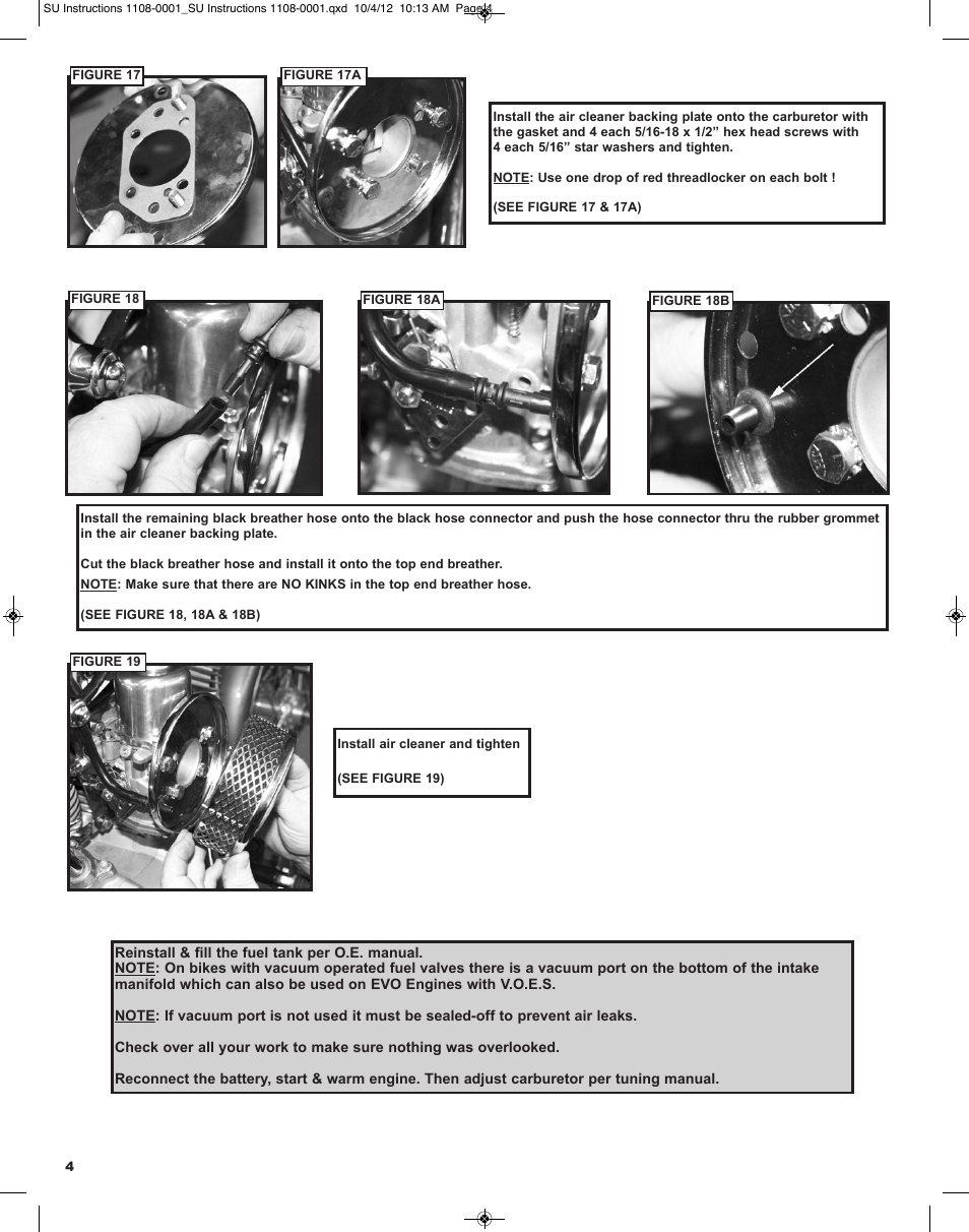 Rivera Primo Shovel & Iron Xl Evo Big Twin & Twin Cam Models User Manual | Page 4 / 8