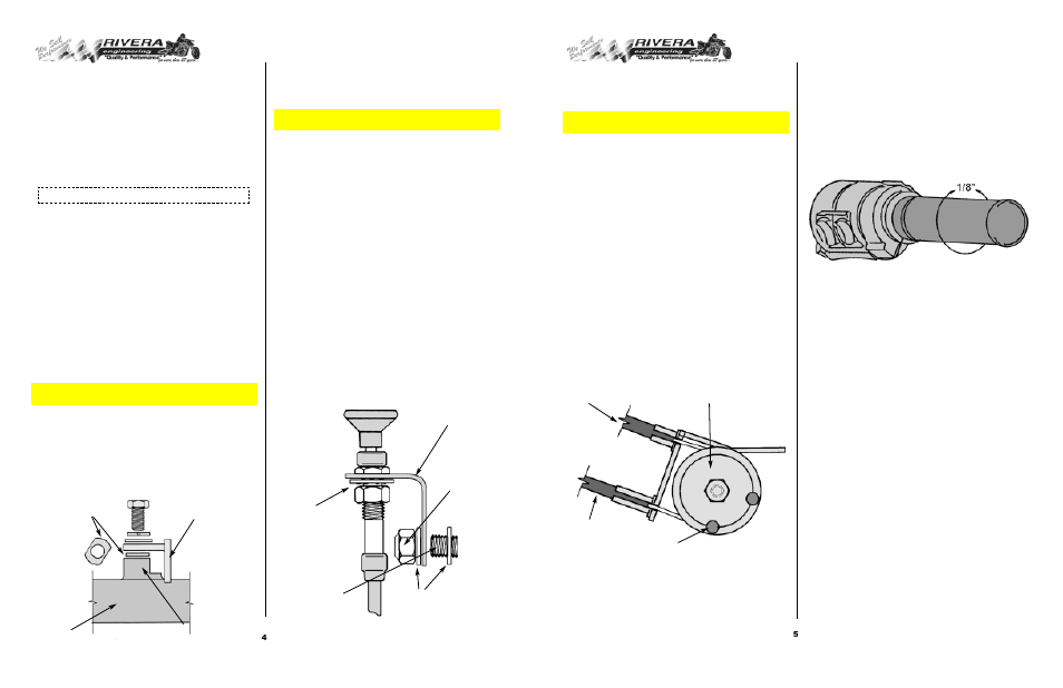 Dual | Rivera Primo Common Plenum Dual 42mm Mikuni Carburetor Kit (DMK) User Manual | Page 3 / 9