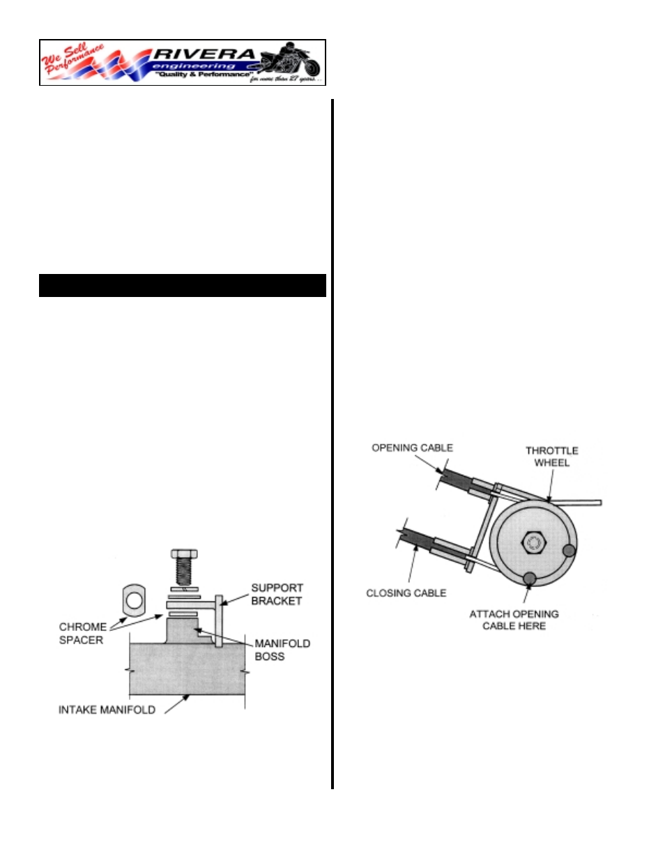 Rivera Primo Single Tilt Forward 42 Mikuni Carburetor Kit User Manual | Page 4 / 7