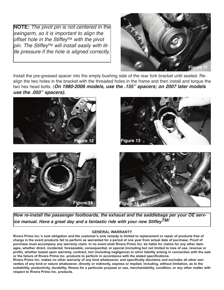 Rivera Primo Stiffeytm User Manual | Page 3 / 4