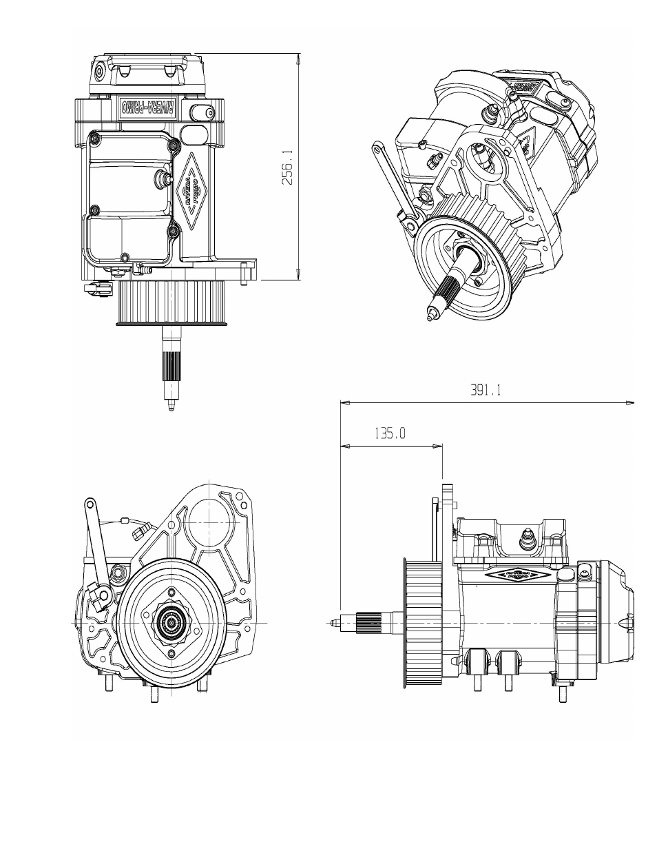 Main view | Rivera Primo Gear Set User Manual | Page 3 / 8