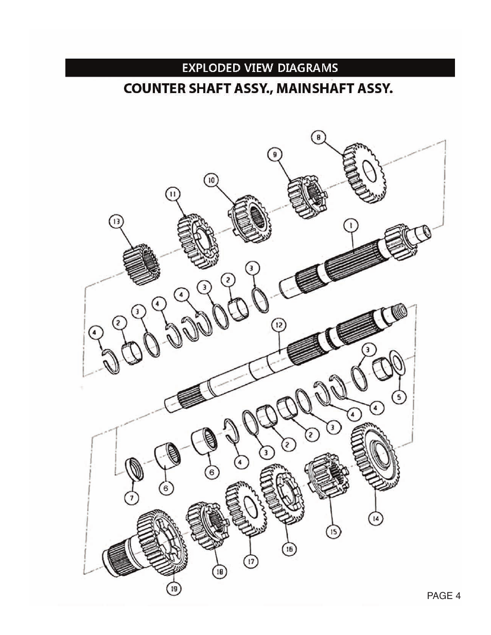 Rivera Primo Powerdrive Left Side Drive 6 Speed Transmission User Manual | Page 5 / 14