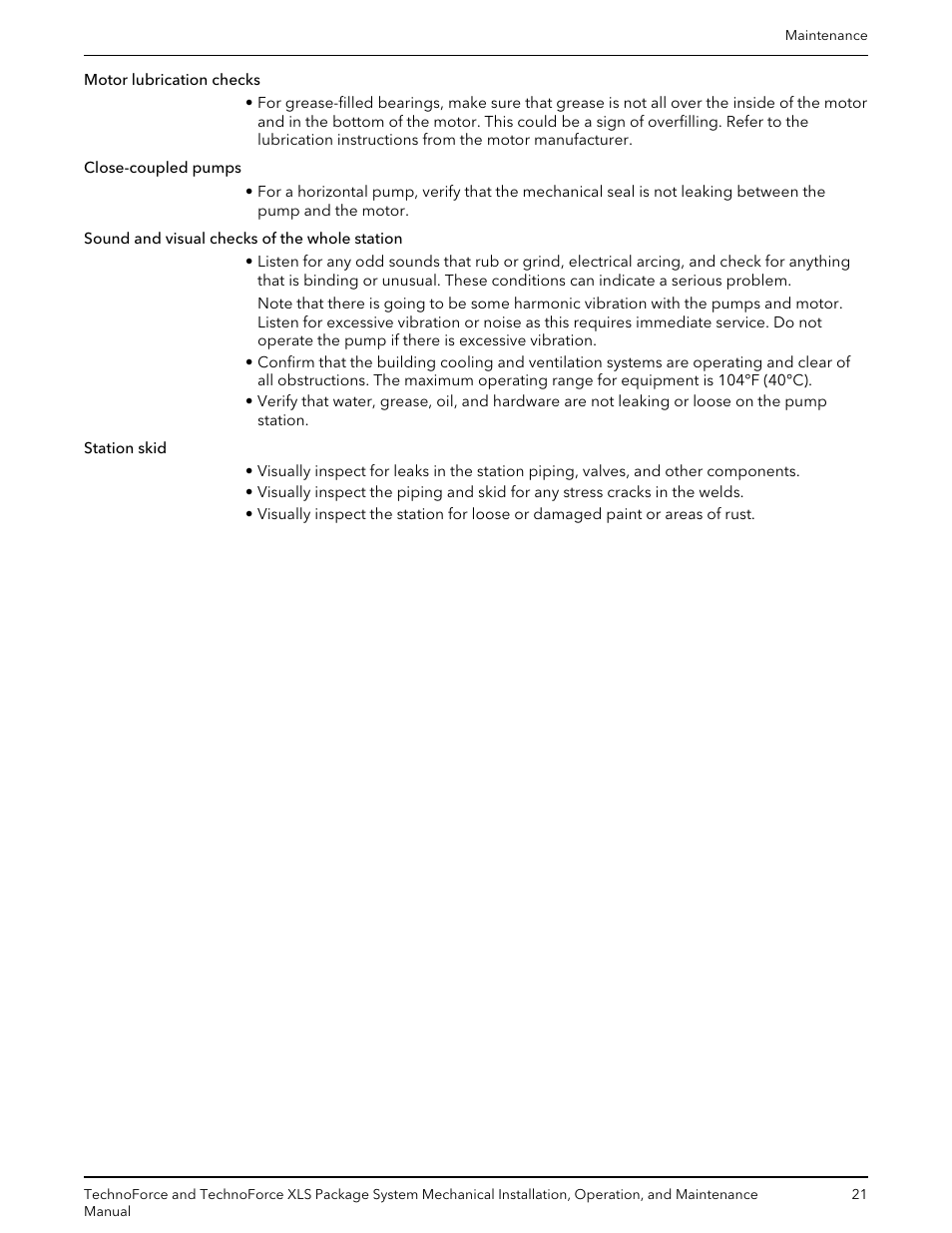 Bell & Gossett 10 001 247 R3 TechnoForce Package System User Manual | Page 23 / 36