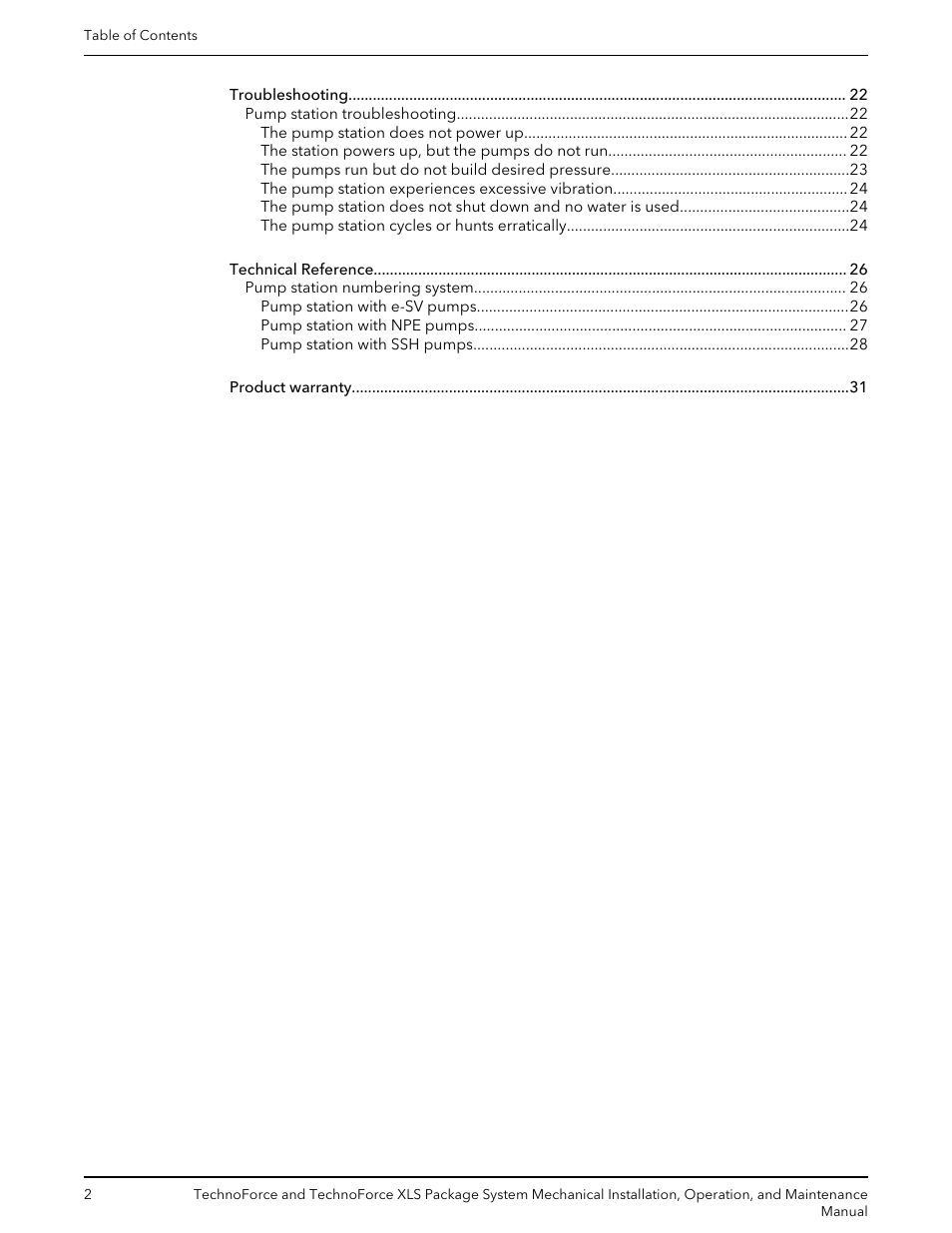 Bell & Gossett 10 001 247 R3 TechnoForce Package System User Manual | Page 4 / 36