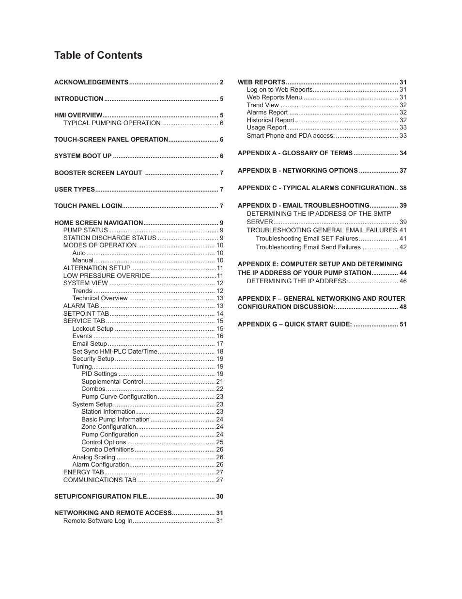 Bell & Gossett 10-001-275 XLS Integrated Pump Controller User Manual | Page 3 / 57