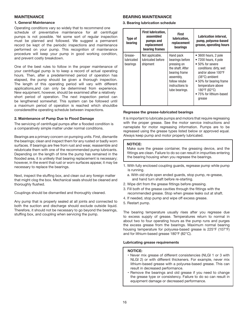 Bell & Gossett AC8584D Series HSCS Base Mounted Centrifugal Pumps User Manual | Page 16 / 32