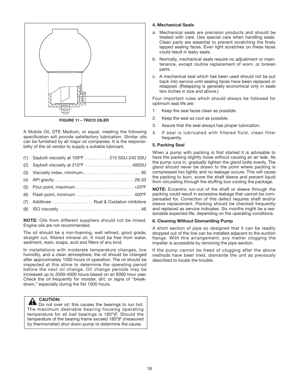 Bell & Gossett AC8584D Series HSCS Base Mounted Centrifugal Pumps User Manual | Page 18 / 32