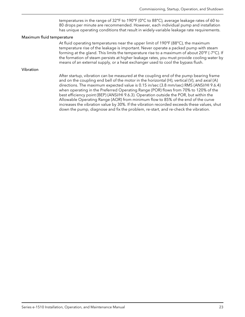 Bell & Gossett P2001406C Series e-1510 Centrifugal Pumps User Manual | Page 25 / 40