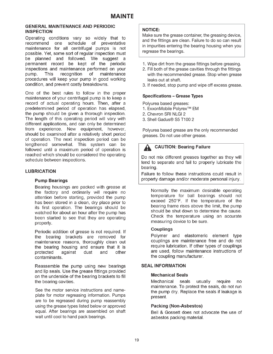 Bell & Gossett P5002169C Series VSCS User Manual | Page 21 / 40