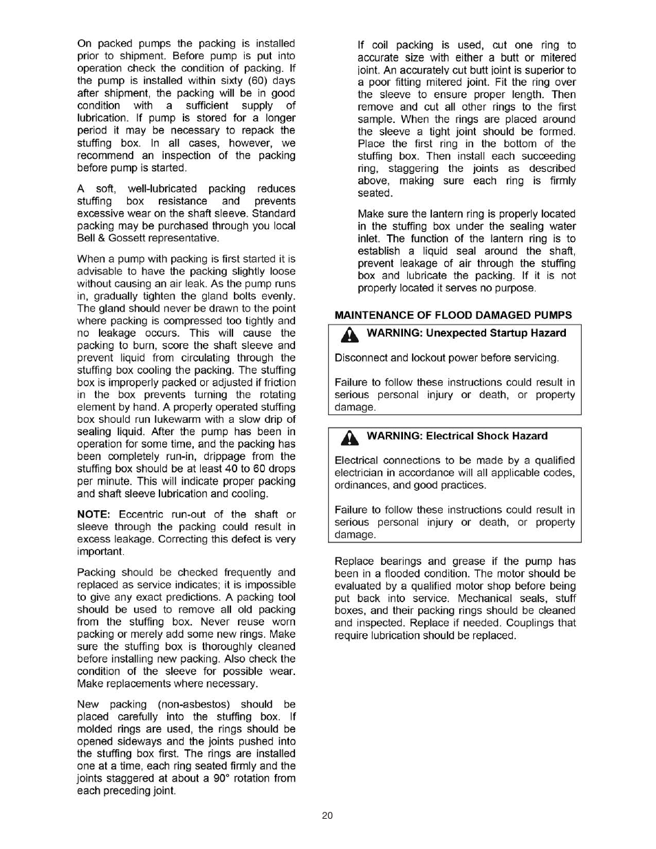 Bell & Gossett P5002169C Series VSCS User Manual | Page 22 / 40