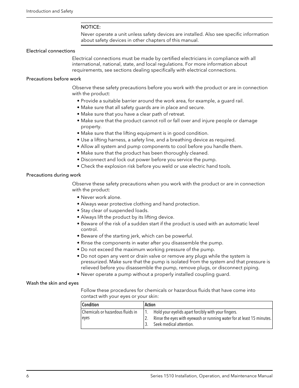 Bell & Gossett P81673 REV I Series 1510 User Manual | Page 8 / 44