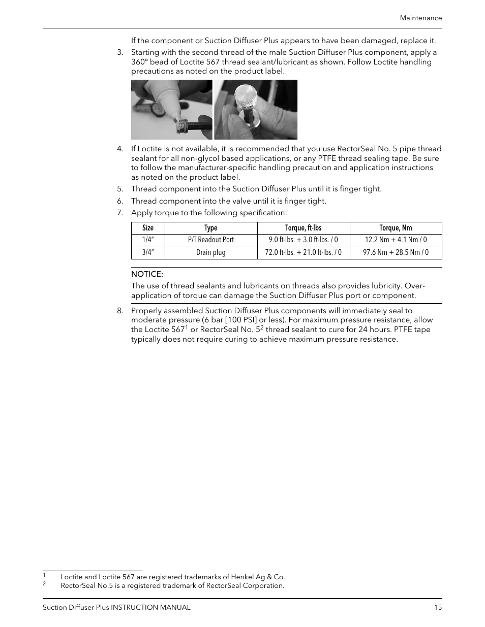Bell & Gossett V1001576 Suction Diffuser Plus User Manual | Page 17 / 24