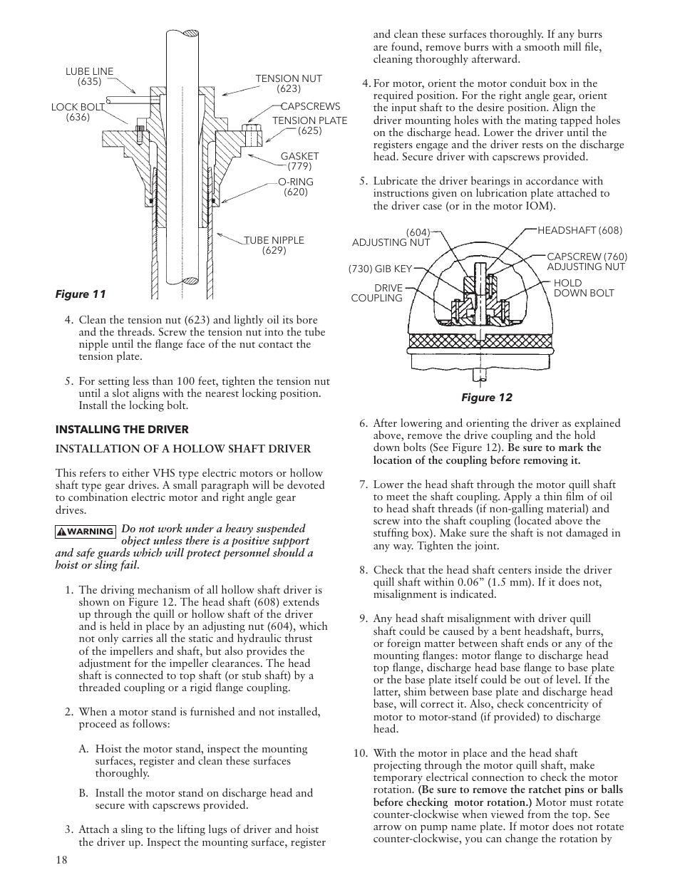 Bell & Gossett VTP2006 Series VTP – Vertical Turbine Pumps User Manual | Page 18 / 72
