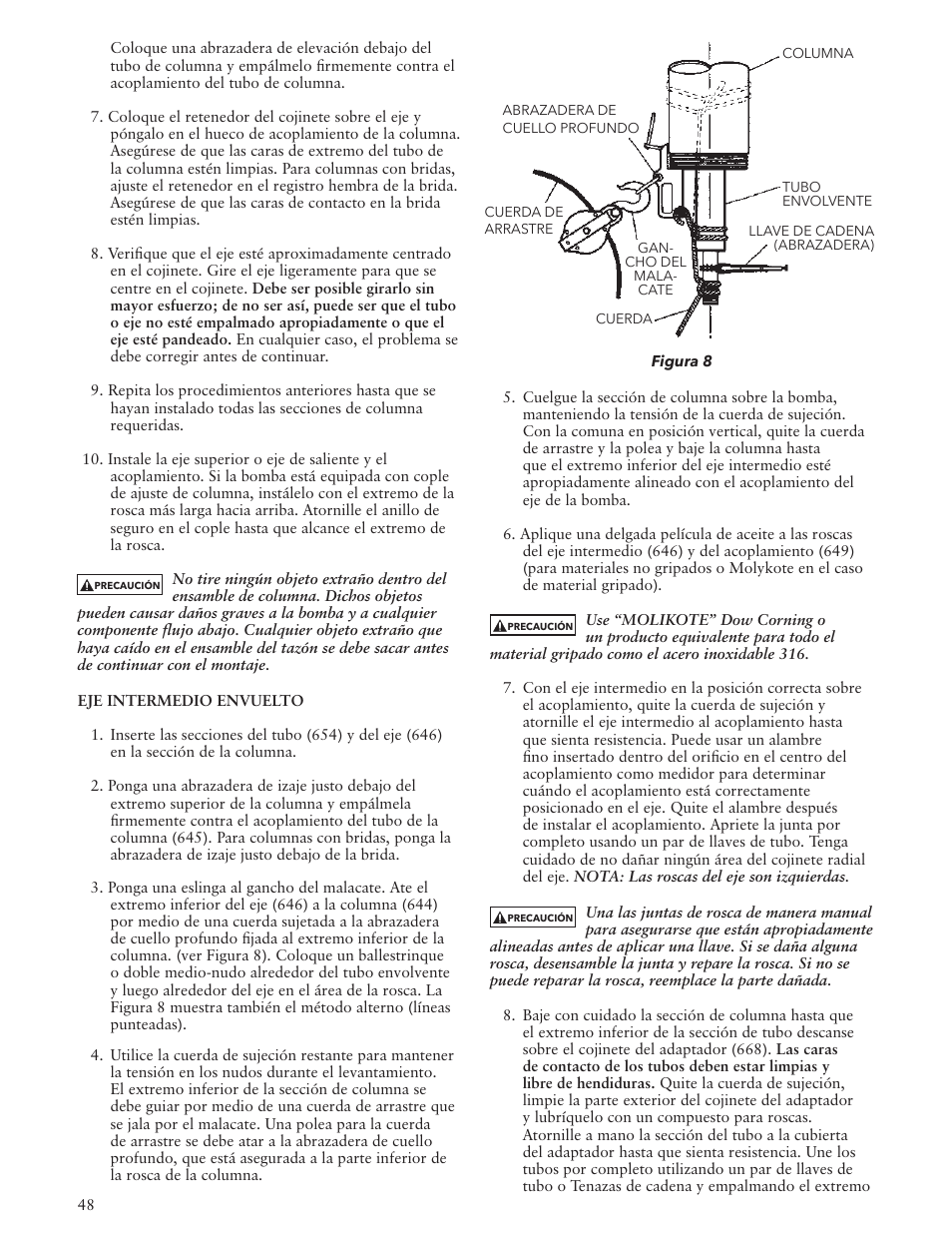 Bell & Gossett VTP2006 Series VTP – Vertical Turbine Pumps User Manual | Page 48 / 72