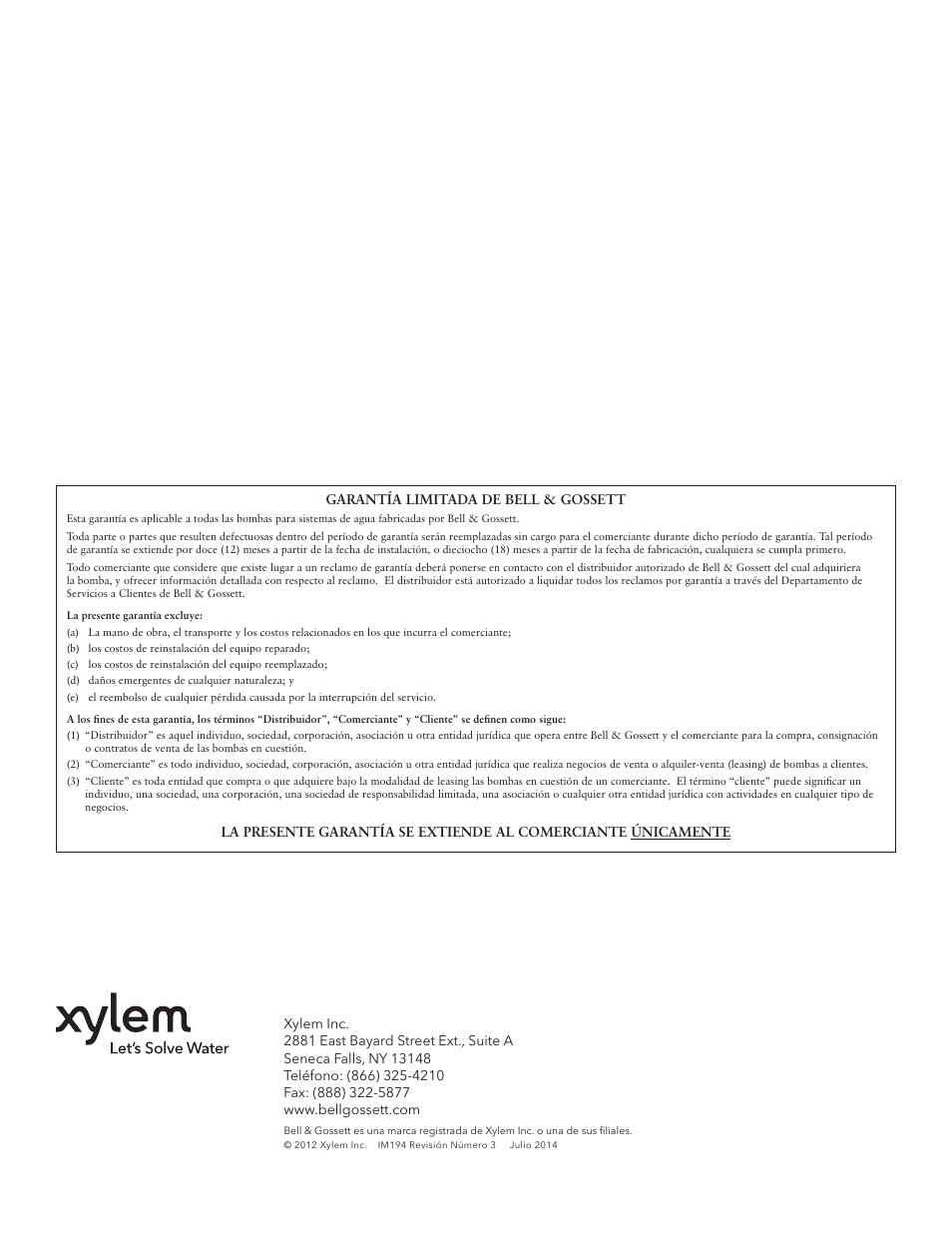 Bell & Gossett IM194R03 Grinder Pumps, Single and Three Phase, 1-1⁄4″ Discharge User Manual | Page 24 / 36