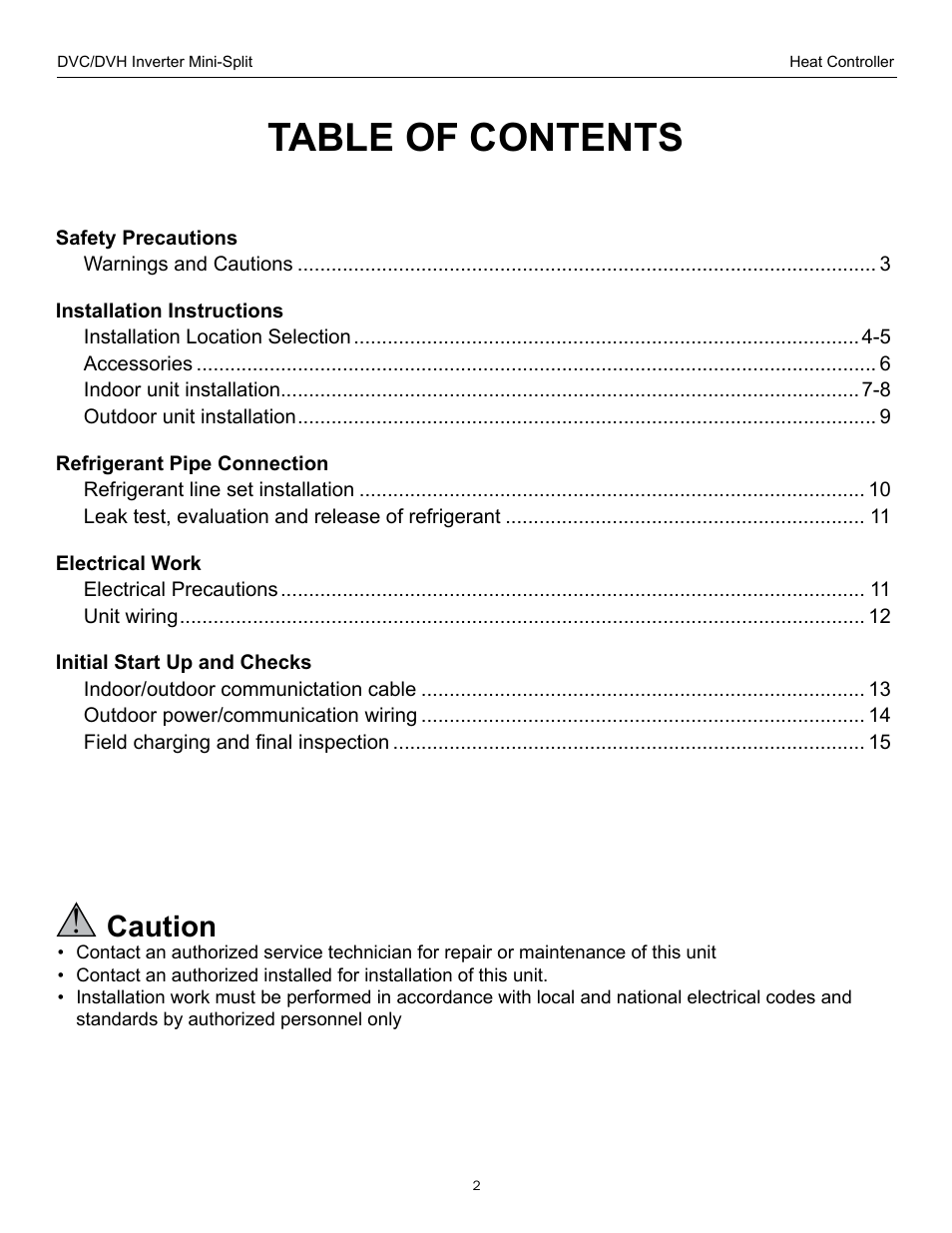 Comfort-Aire DVH 24 User Manual | Page 2 / 16