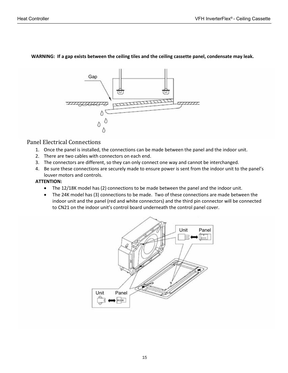 Comfort-Aire VFH 24 CA User Manual | Page 17 / 28