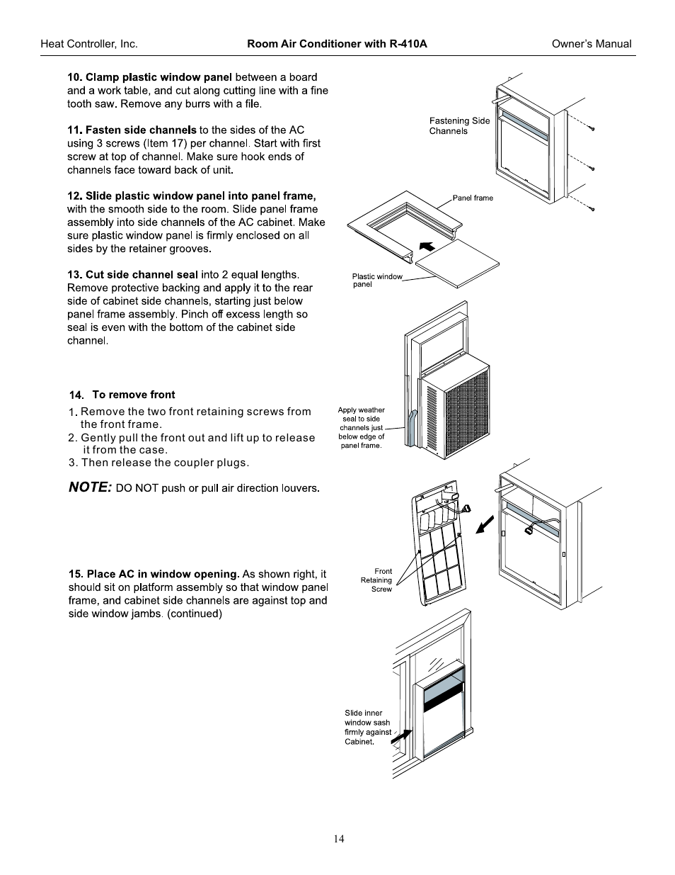 Comfort-Aire CD-121J User Manual | Page 15 / 23