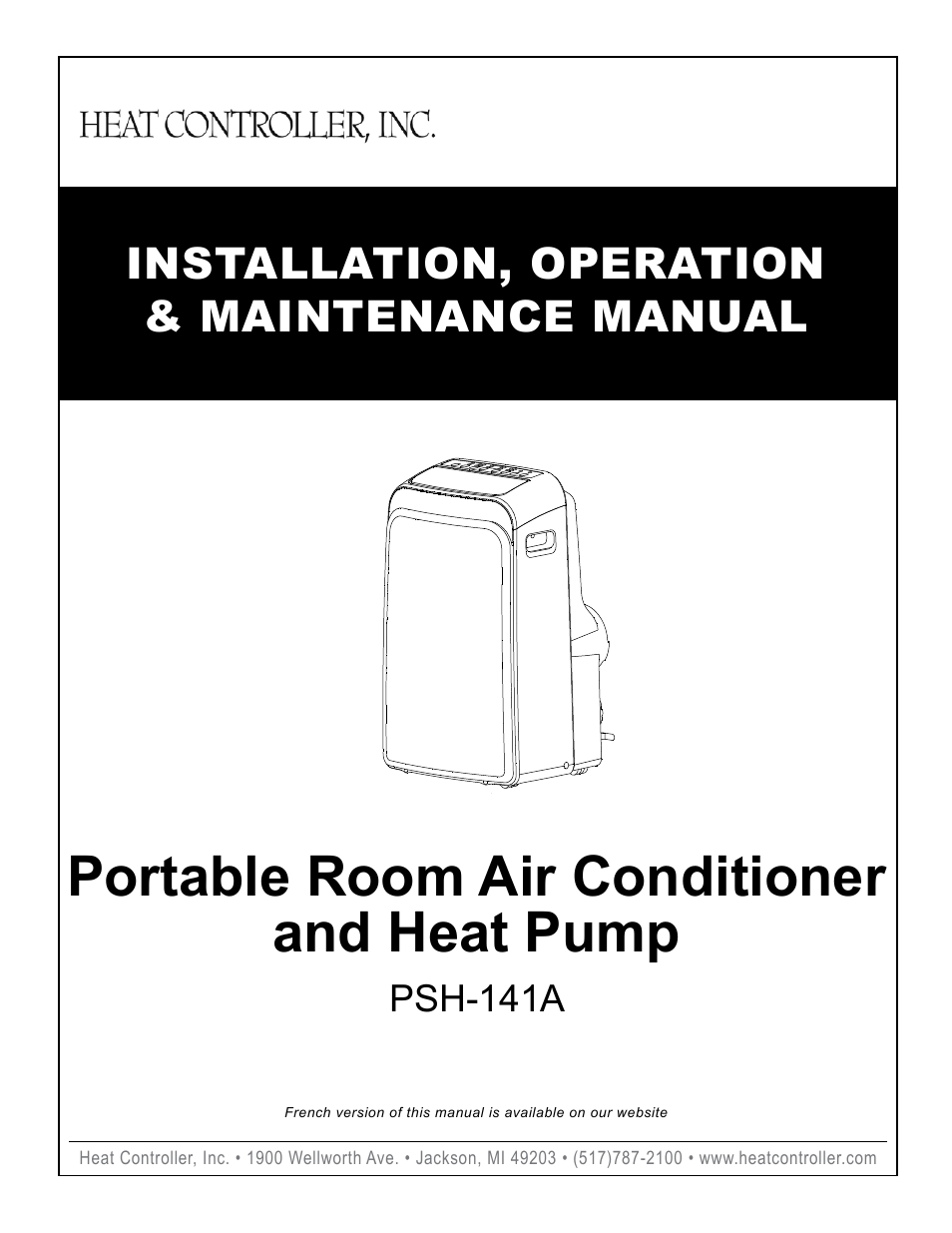 Comfort-Aire PSH-141A User Manual | 16 pages