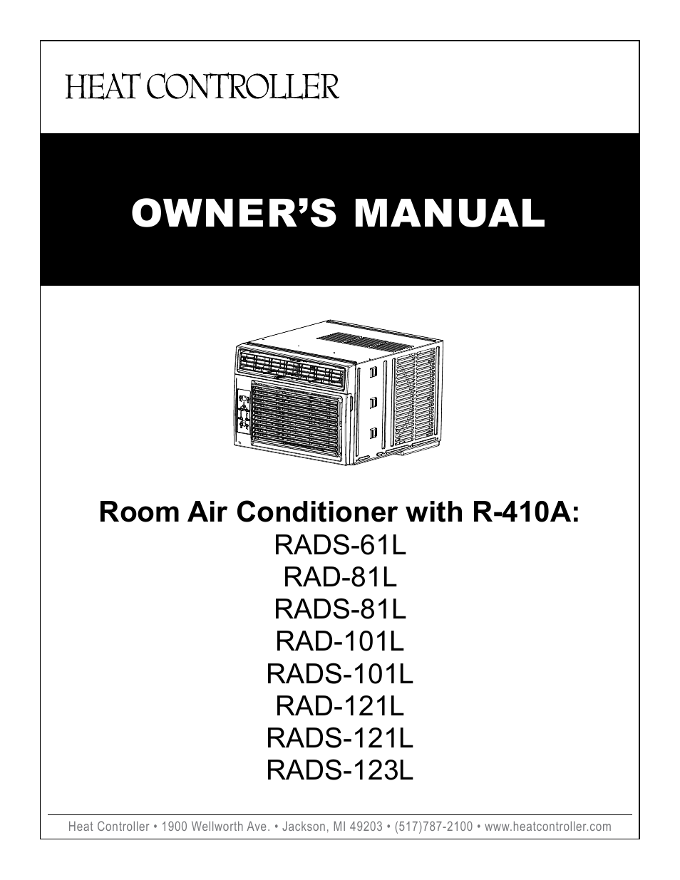 Comfort-Aire RADS-123L User Manual | 18 pages