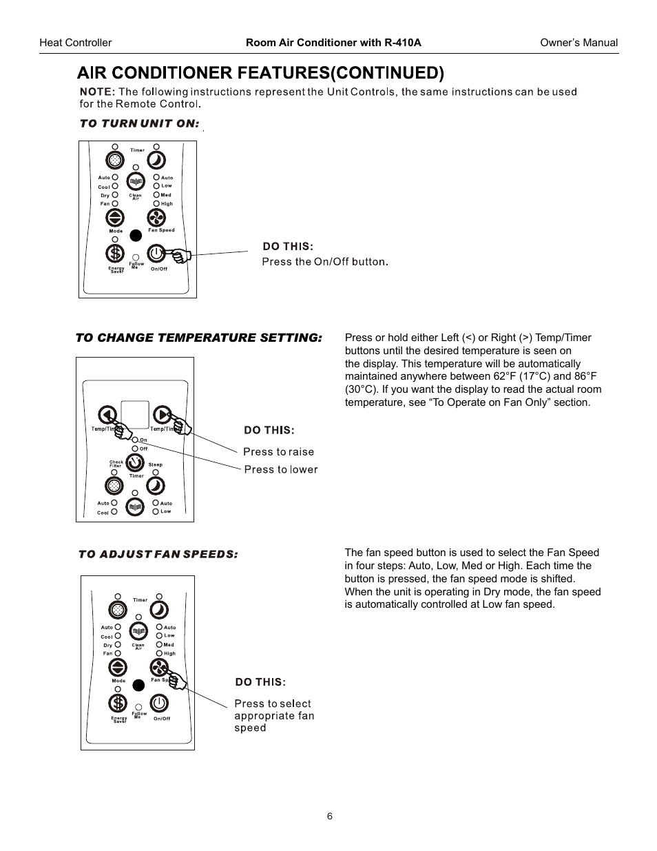 Comfort-Aire RADS-123L User Manual | Page 7 / 18