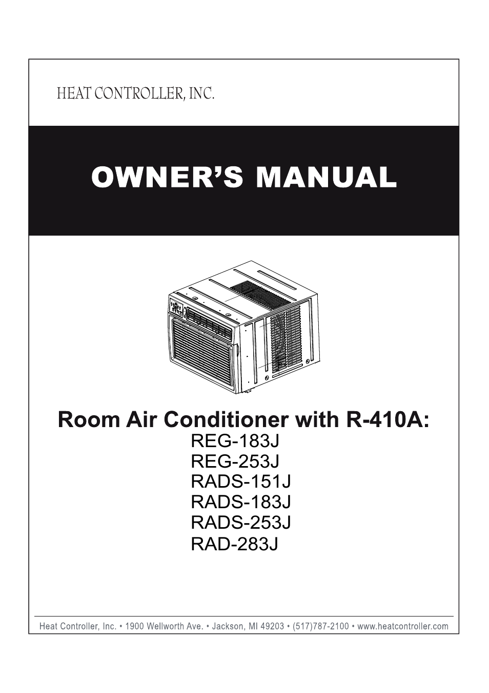 Comfort-Aire RAD-283J User Manual | 22 pages