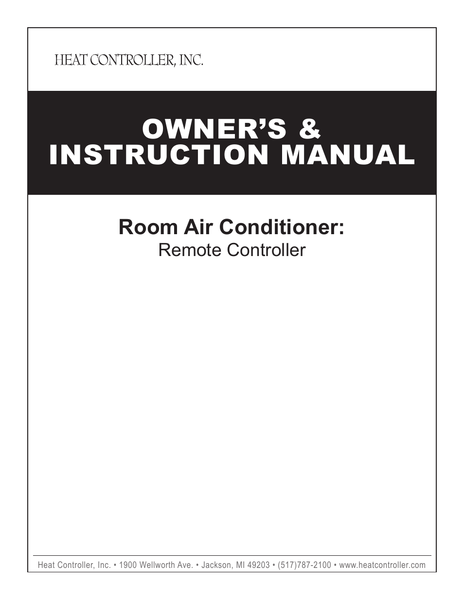 Comfort-Aire REG-183J-20A User Manual | 10 pages