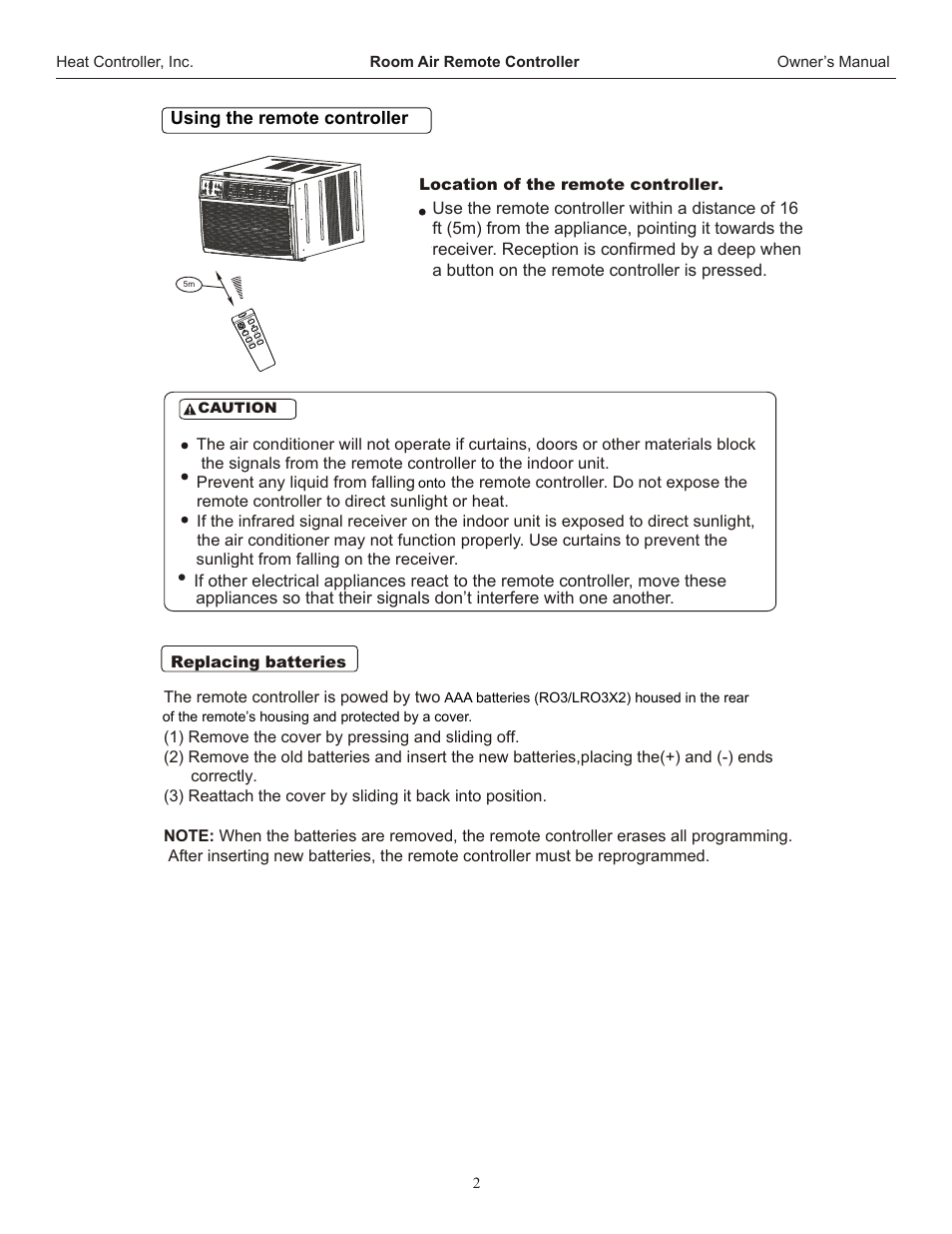 Comfort-Aire REG-183J-20A User Manual | Page 3 / 10