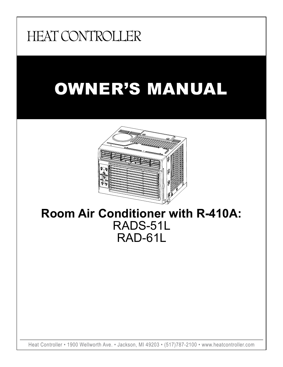 Comfort-Aire RAD-61L User Manual | 20 pages