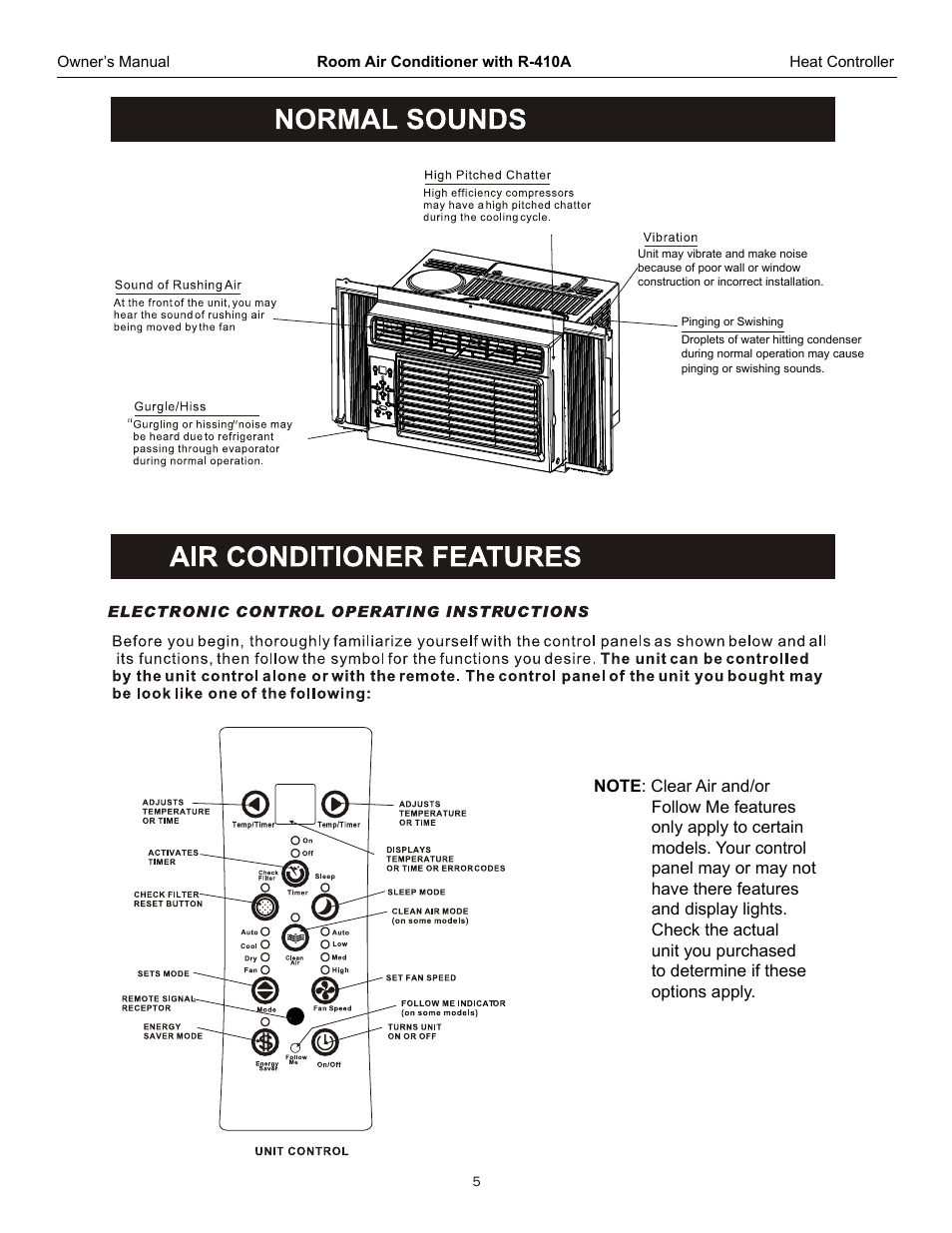 Comfort-Aire RAD-61L User Manual | Page 6 / 20