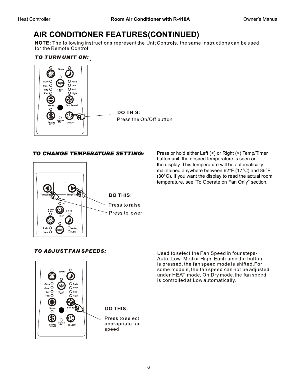 Comfort-Aire RAD-61L User Manual | Page 7 / 20