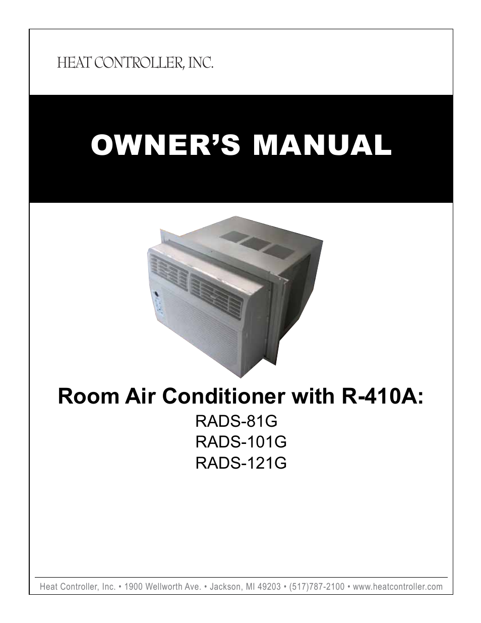 Comfort-Aire RADS-121G User Manual | 18 pages