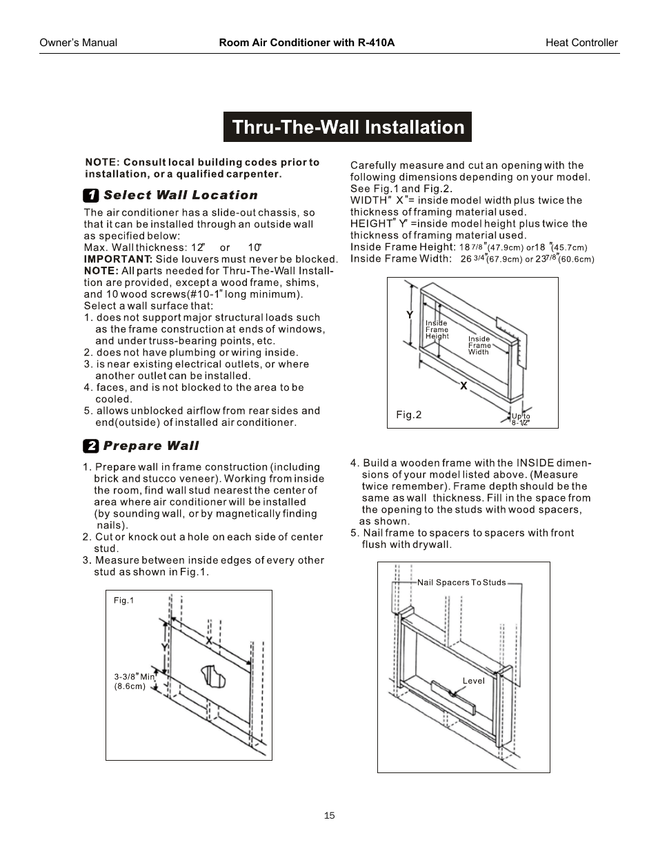 Comfort-Aire REG-253L User Manual | Page 16 / 22