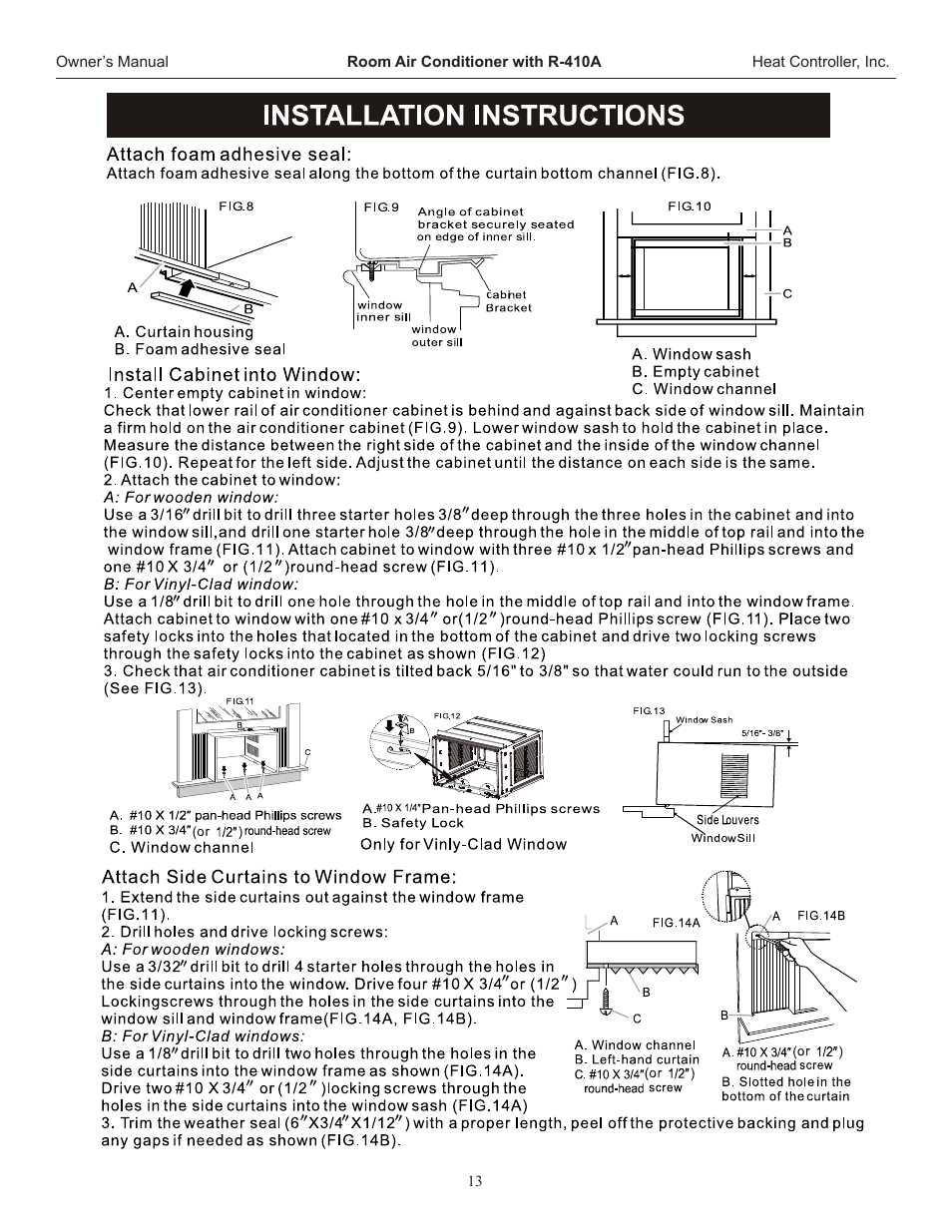 Comfort-Aire REG-123J User Manual | Page 14 / 20