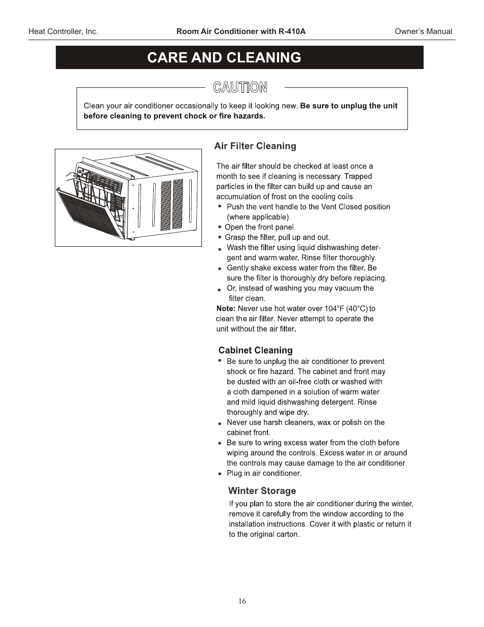 Comfort-Aire REG-123J User Manual | Page 17 / 20