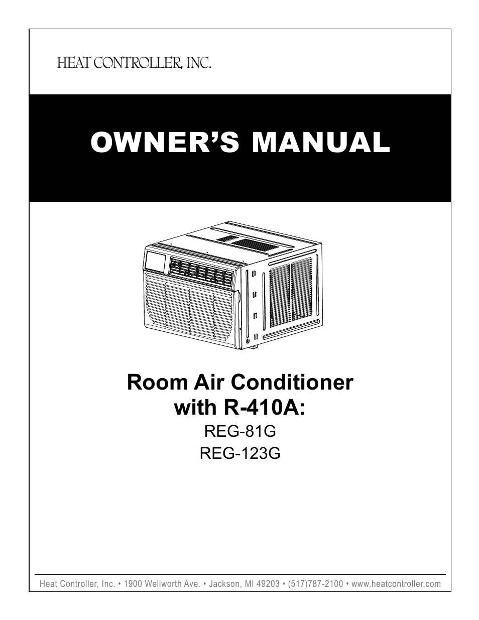 Comfort-Aire REG-123G User Manual | 19 pages