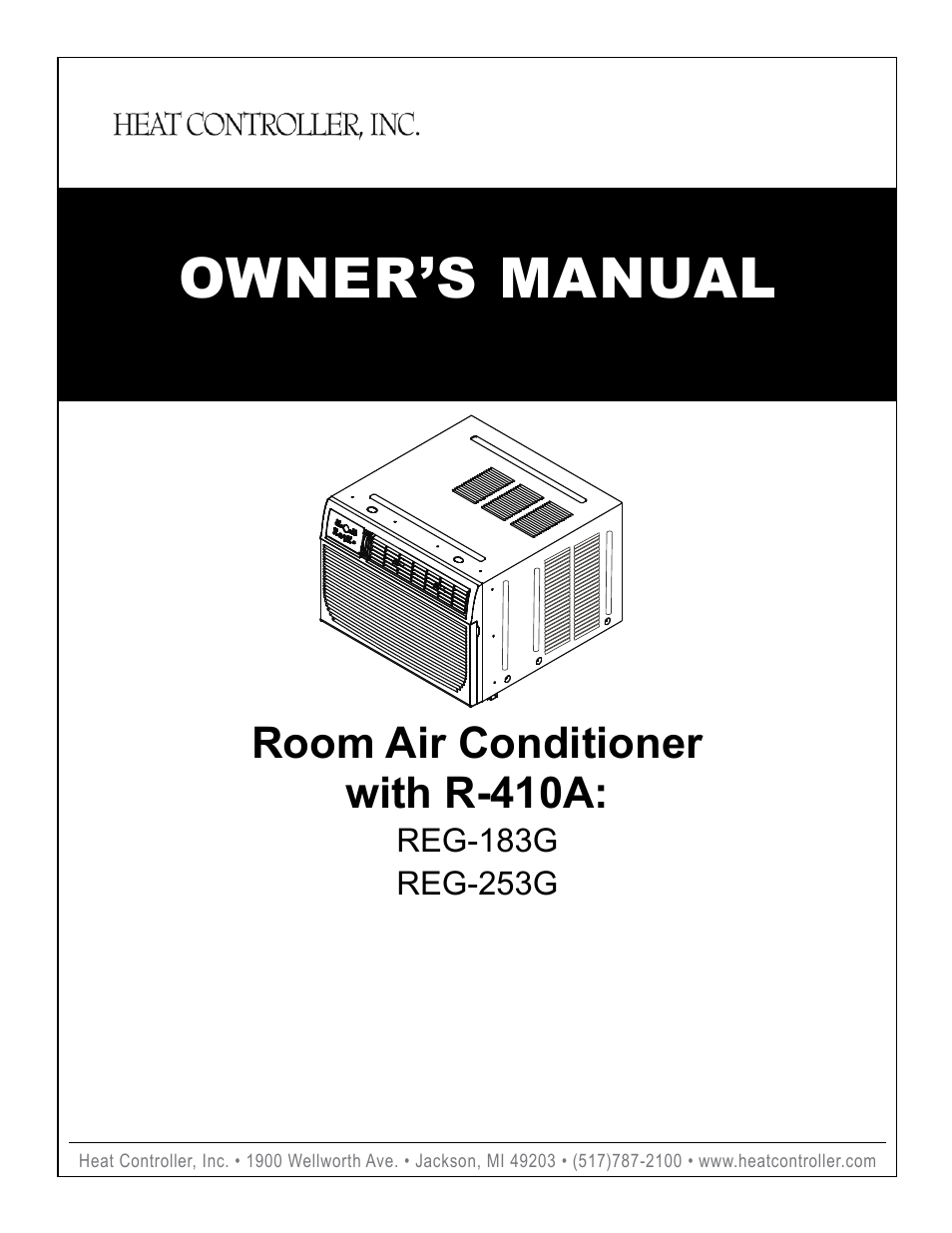 Comfort-Aire REG-253G User Manual | 19 pages