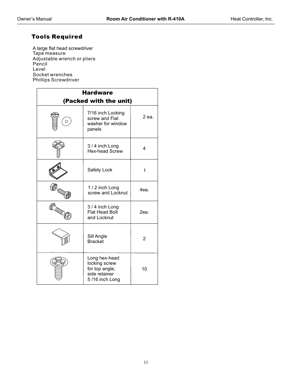 Comfort-Aire REG-253G User Manual | Page 12 / 19