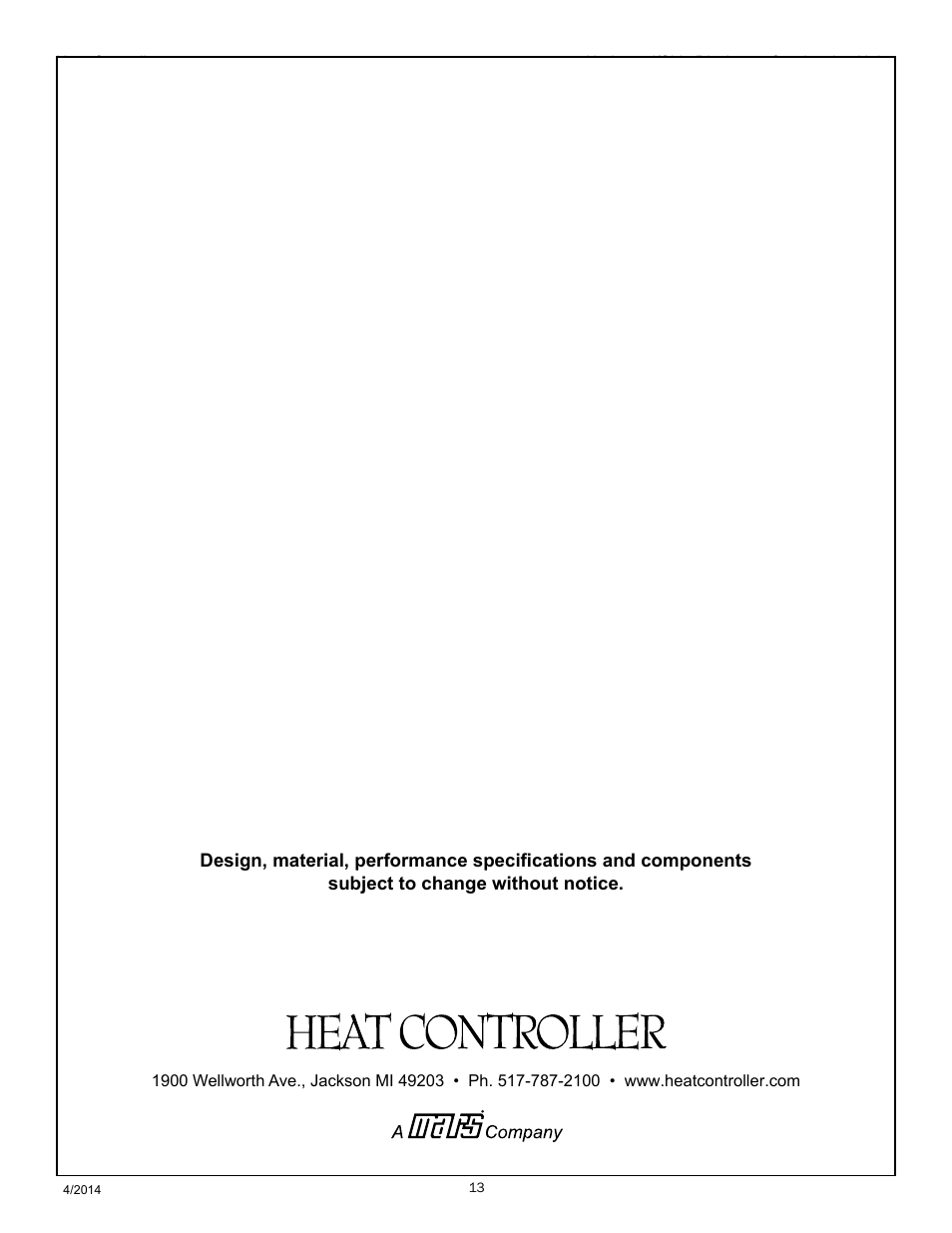 Comfort-Aire CMA36SB-1 User Manual | Page 13 / 13