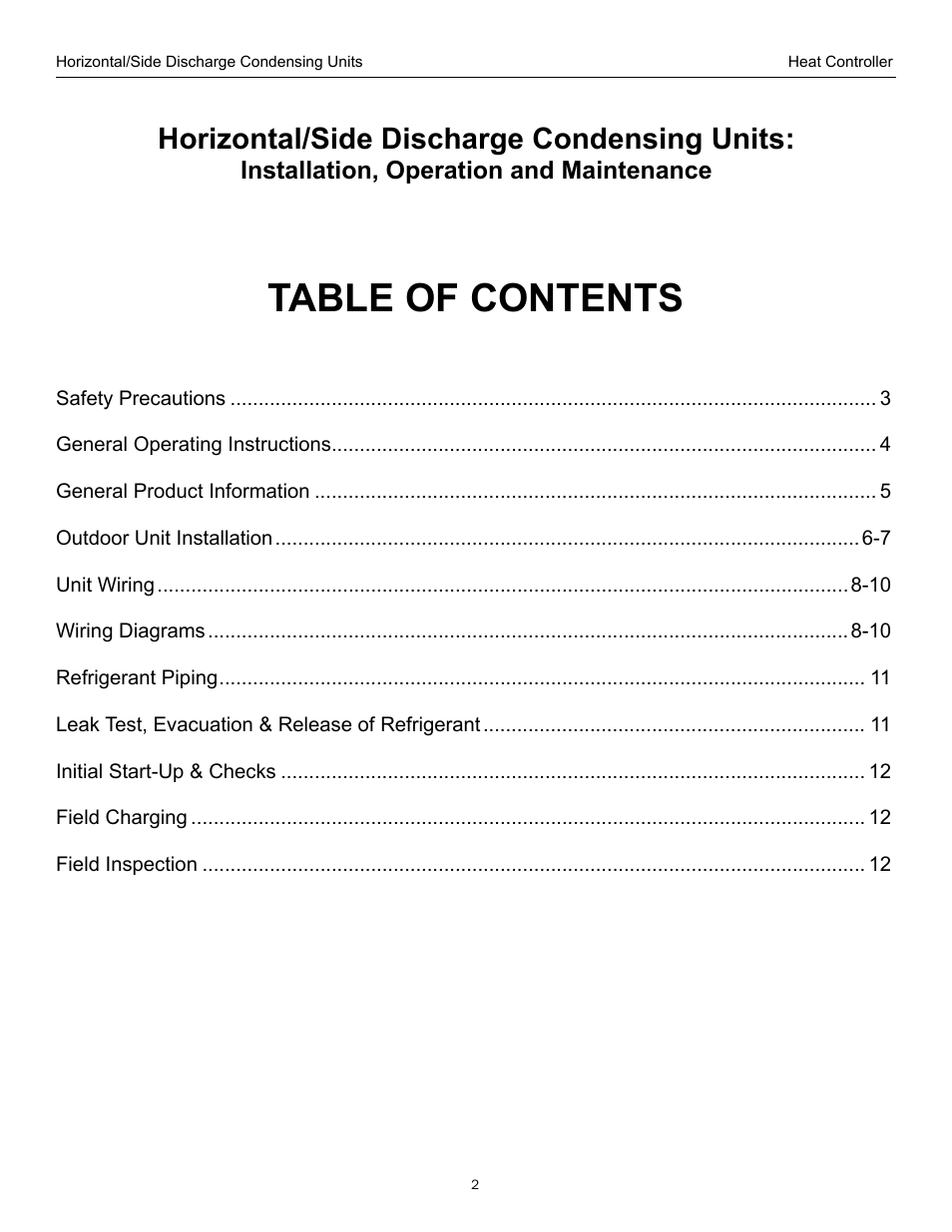 Comfort-Aire CMA36SB-1 User Manual | Page 2 / 13