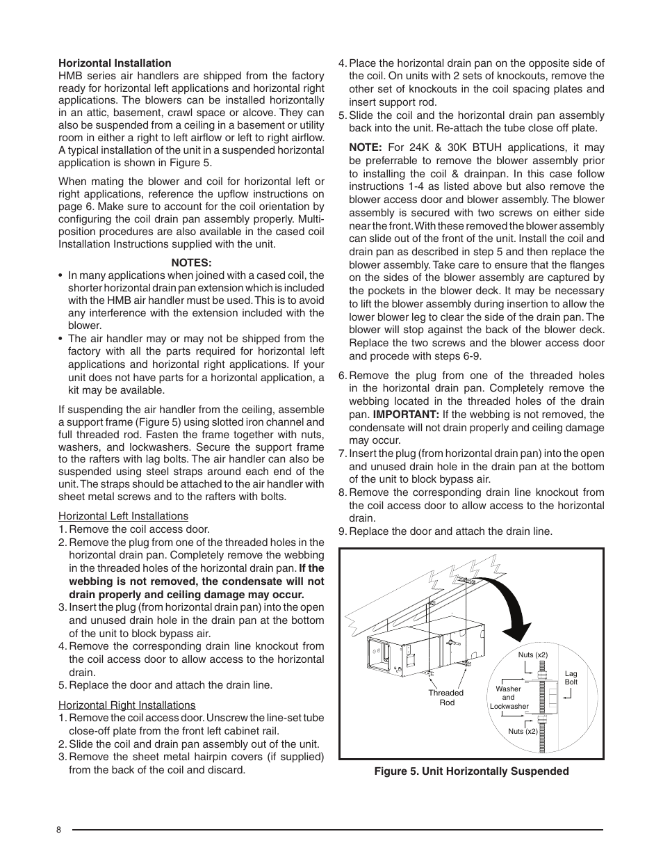 Comfort-Aire HMB**V*1E SERIES User Manual | Page 8 / 32