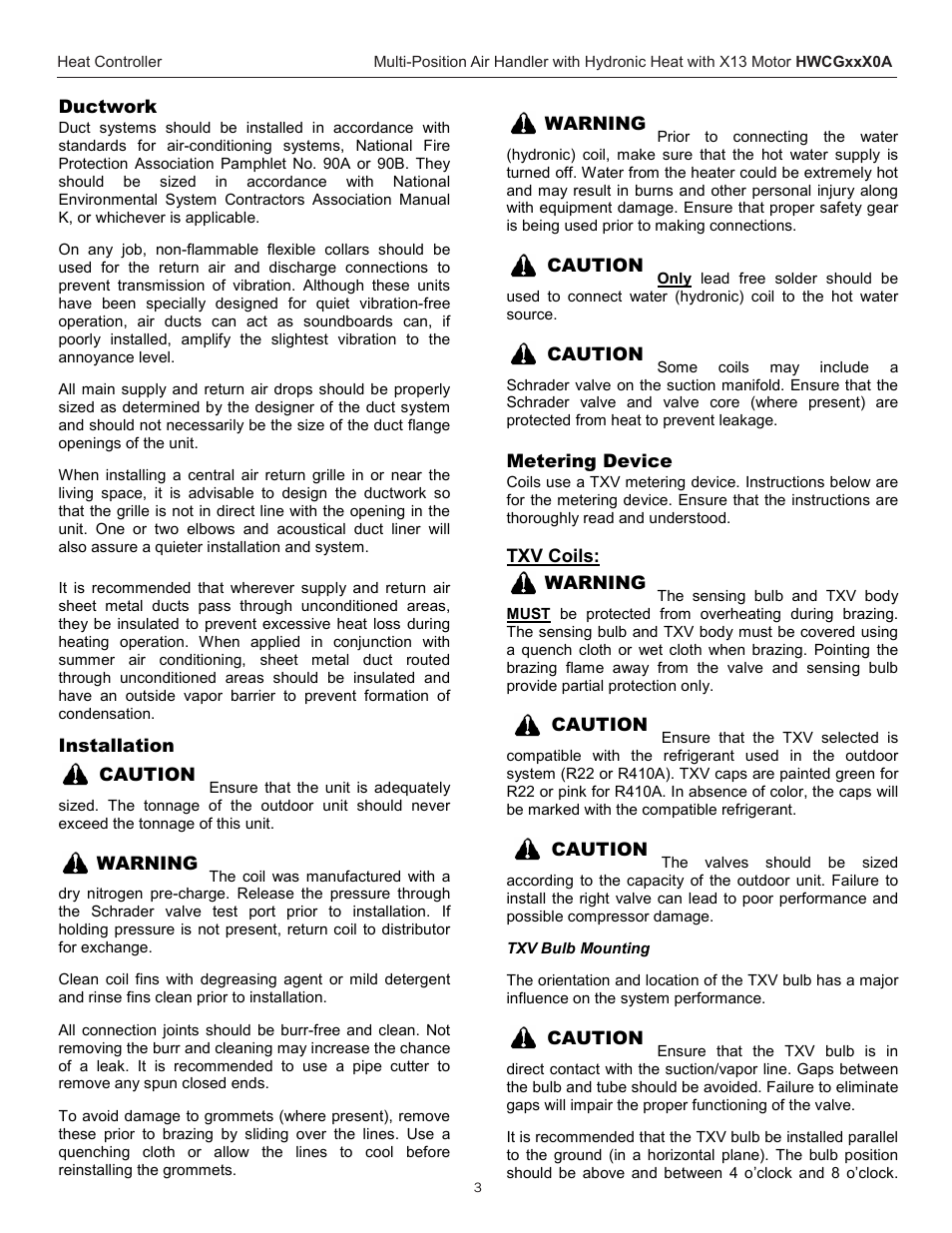 Comfort-Aire AFM42-60 User Manual | Page 3 / 16