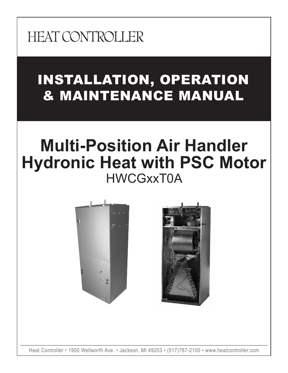 Comfort-Aire HWCG60T0A User Manual | 16 pages