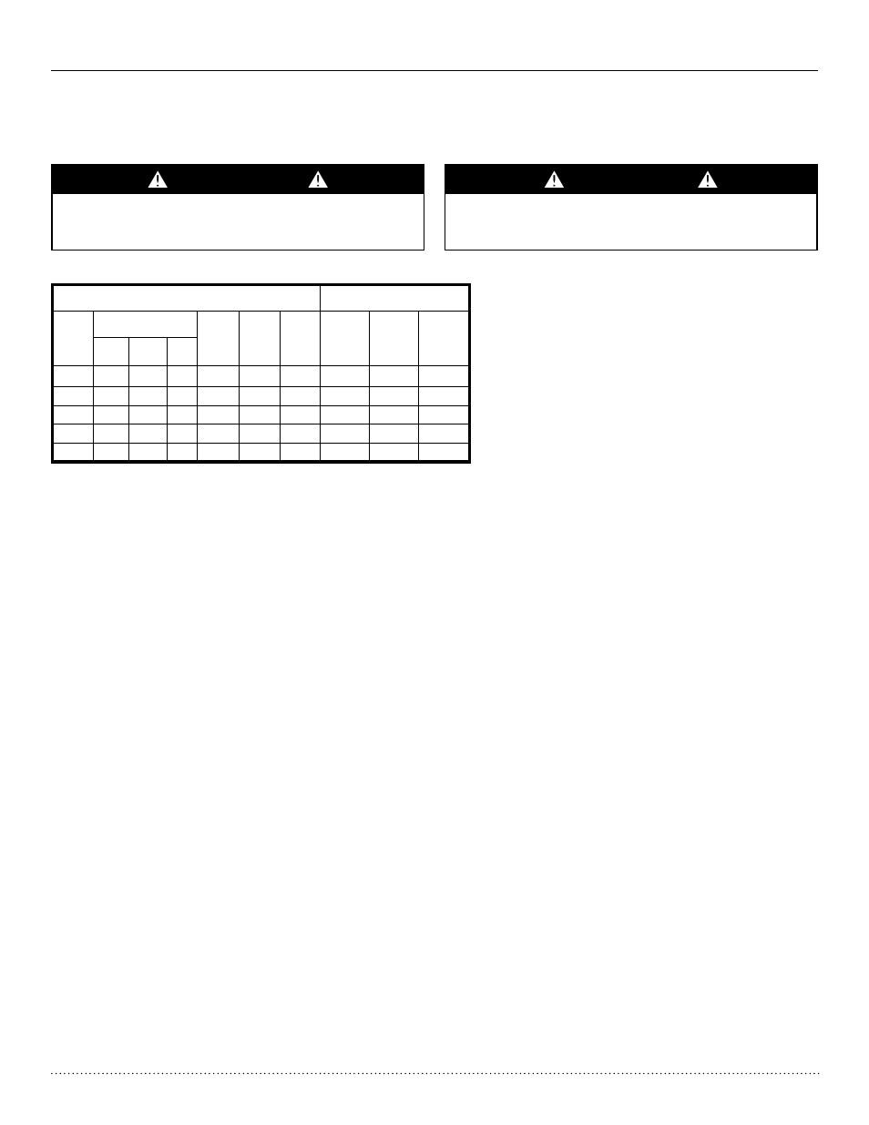 Electrical - line voltage, Warning! caution, Htv/htd/hth series | Installation, operation & maintenance, Heat controller, inc | Comfort-Aire HTH Series User Manual | Page 19 / 48