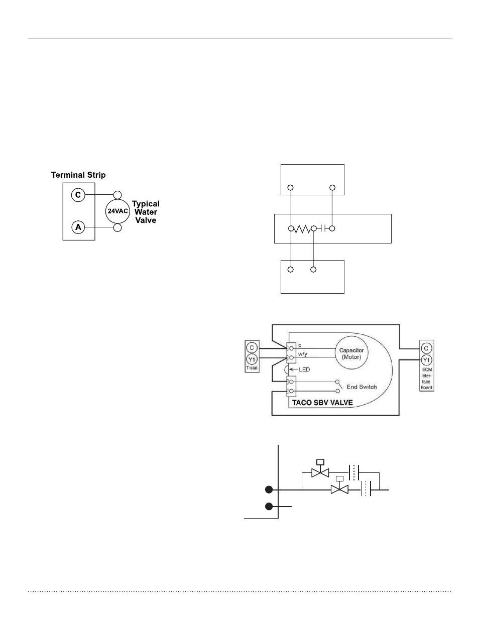 Electrical - low voltage wiring, Htv/htd/hth series | Comfort-Aire HTH Series User Manual | Page 22 / 48
